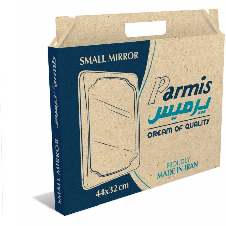 آینه تک پرمیس بزرگ 54×42